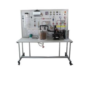 China Vocational Training Equipment Refrigeration Trainer Experimental Module Refrigeration System on sale