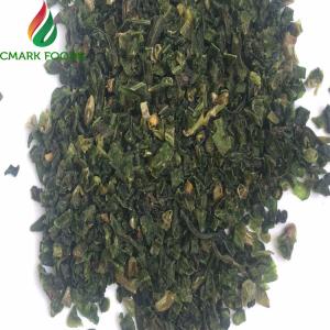 China Food Grade Air Dried Vegetables Dehydrated Cross Cut Green Beans 5*5mm GMO Free wholesale