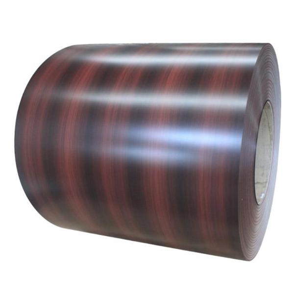 PVDF Wood Grain Color Coated Aluminum Coil Z Coating 60-200g/M2