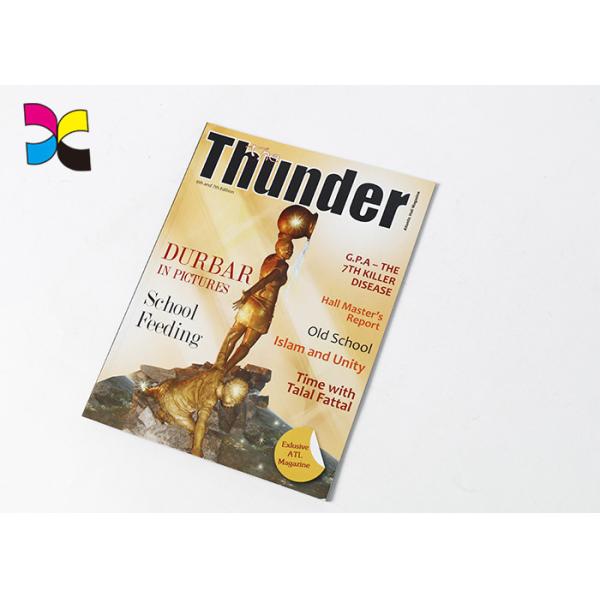 157gsm C2S Gloss Custom Magazine Printing Art Paper Colorful Design Softcover Book