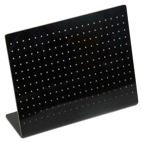 Hot Bent Black Acrylic Jewelry Earring Stand Counter Plexiglass Jewellery Earring Rack