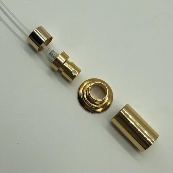 Compact and Secure Travel Perfume Pump for Miniature Bottles and Sample Vials with Leak-Proof Lock