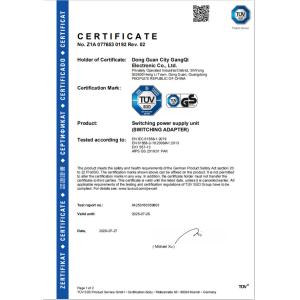 Dongguan Analog Power Electronic Co., Ltd Certifications