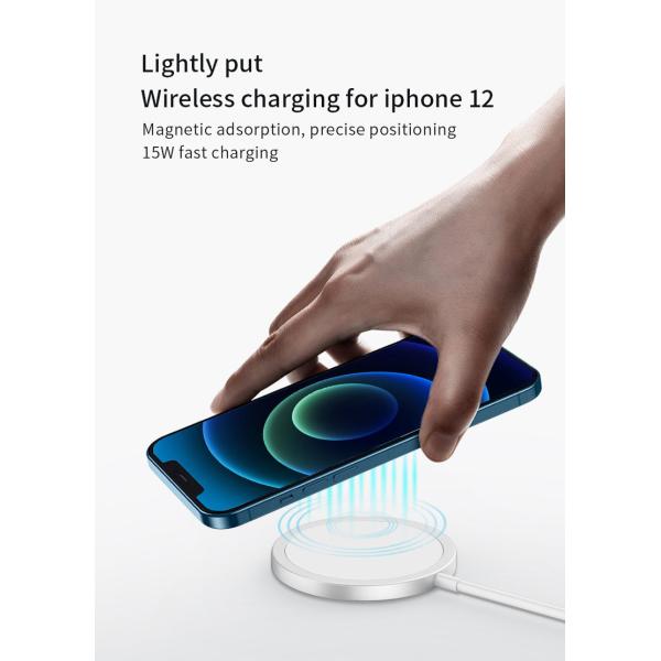 Type C Flat Magsafe Wireless Charger Charging Pad Compatible Iphone 13