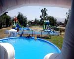 Ocean Theme Inflatable Combo Bounce House Attraction Slide Pool Water Games