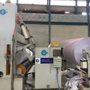 China 2300mm 40gsm Beand Paper Coating Equipment A4 Paper Roll Making Machine wholesale