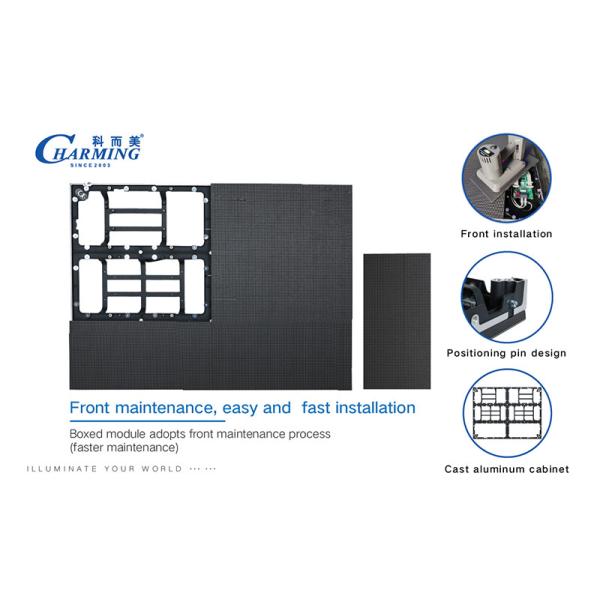 Multipurpose 200W Fine Pitch Display , IP42 Indoor LED Video Display