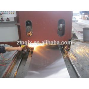 Mirror Surface Sheet Metal Deburring Machine / Plane Polishing Machine