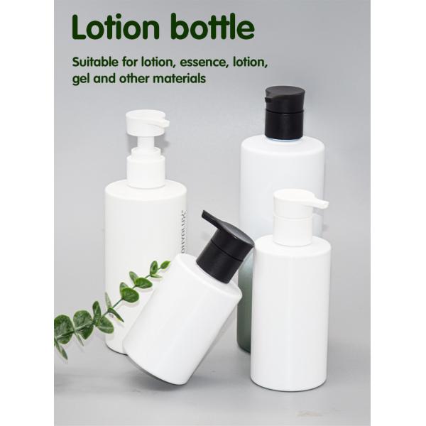 Plastic Flat Soap Lotion Dispenser Pump Bottles 150ml 200ml 300ml 400ml