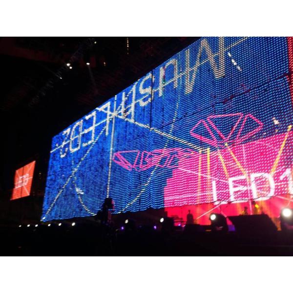 Clear View P3.91 RentaOutdoor LED Screen Refresh Frequency 1920Hz with Video Processor