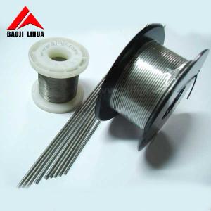 China Industrial Medical Titanium Wire Gr7 Gr12 0.8mm-4mm ASTM B863 Straight Shape wholesale