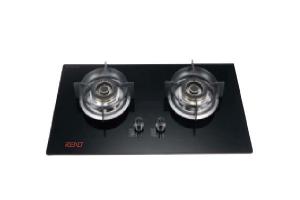 China Kitchenware Gas Burner Stoves Stainless Steel Panel Built In Gas Cooker wholesale