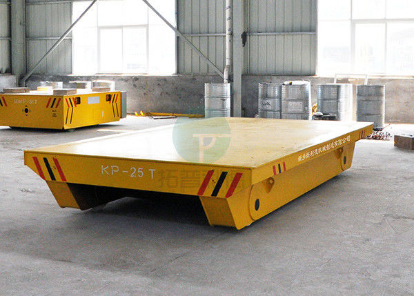 Custom Slab / Billet Non-Powered Transfer Car Manually Guided Rail Industry Vehicle