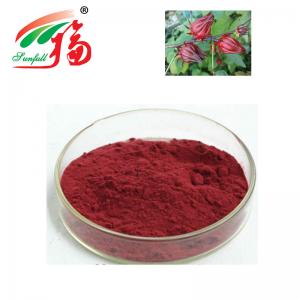 China Anthocyanin Hibiscus Sabdariffa Flower Extract Supplement For Cosmetics Ingredients on sale