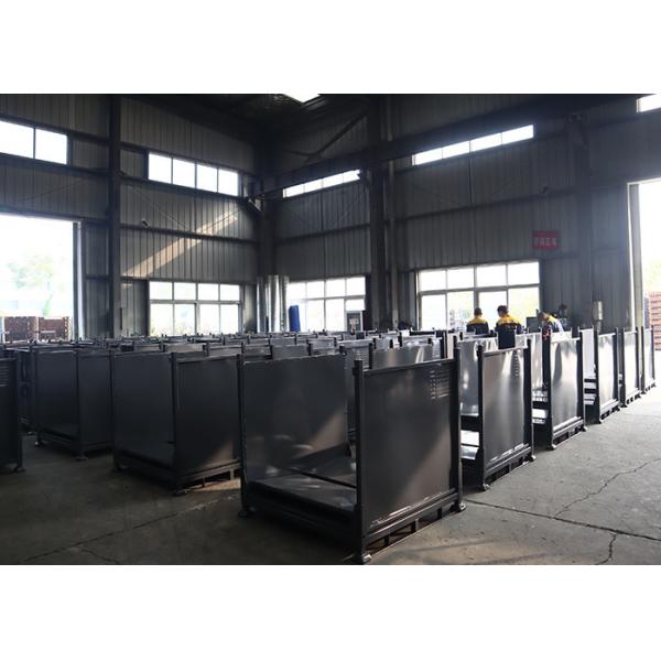 Large Steel Stillage Cage For Warehouse Securely Transport Goods