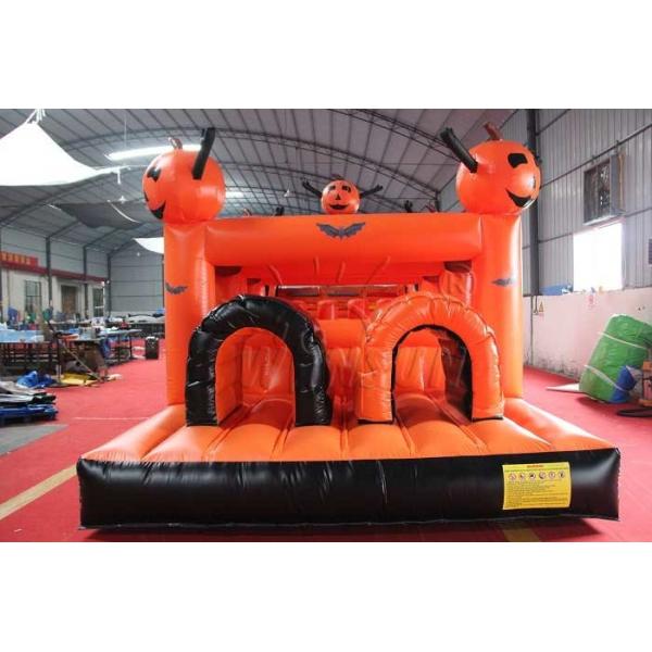 Halloween Theme Inflatable Sports Games , Customized Size Blow Up Obstacle Course