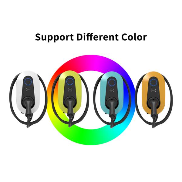 7kW AC EV Charging Station with Type 2 Plug and WiFi Connectivity