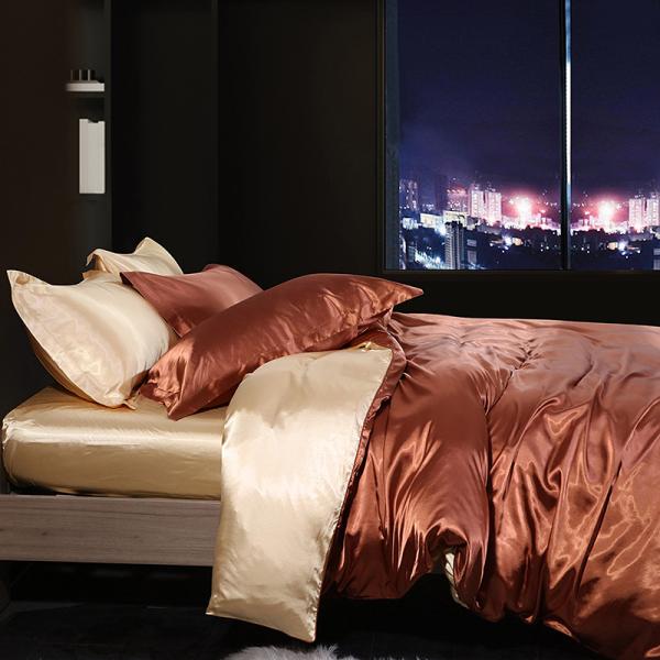 All Season King Size 25mm Mulberry Silk Bedding Set Christmas Gift
