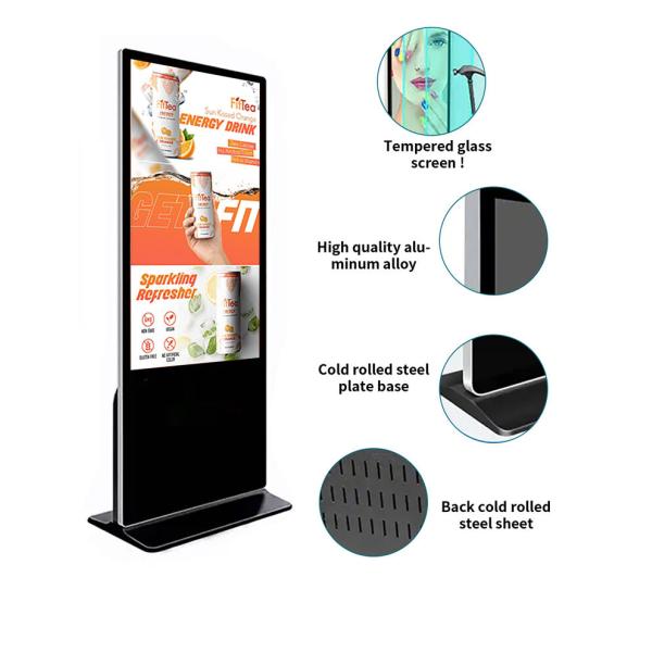 32-Inch Multi-Touch Interactive Advertising Machine with 1080P/4K HD Display and Android/Windows System Support