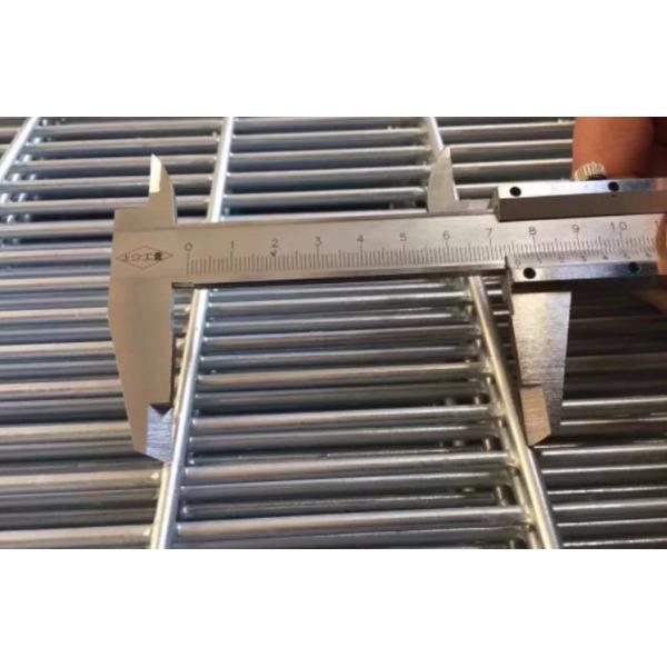 Galvanized 358 Security Fencing Clear View Anti Theft Welded Wire Mesh Panels