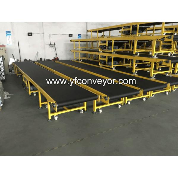Portable Motorized PVK Conveyor Belt used for parcel express and logistic company
