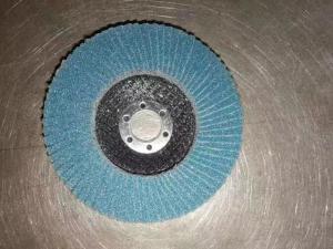 China Abrasive Round Zirconium Flap Disc 100mm Grinding For Stainless Steel Metal on sale