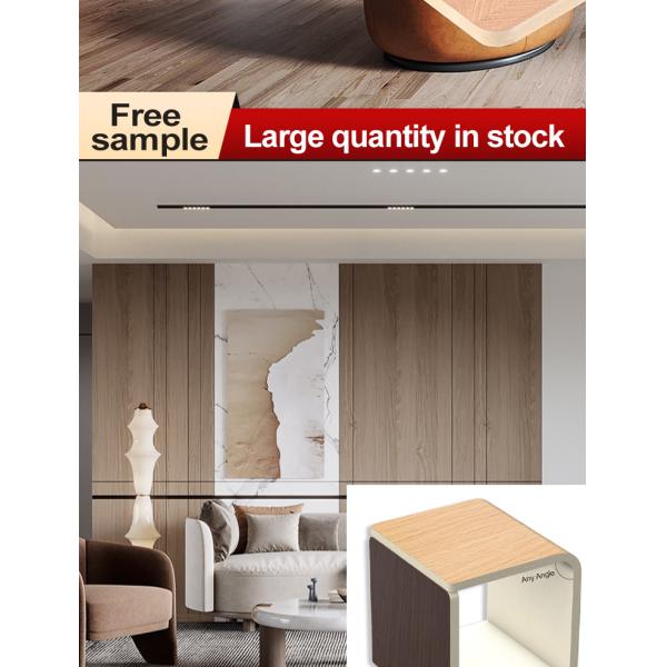 Interior Decorative Bamboo Crystal Panels Wood Grain Bamboo Charcoal Wood Veneer Panels