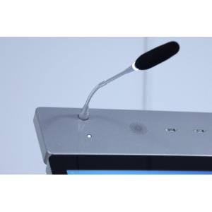 27 Inch Digital Podium Lectern , Smart Multi Media Lectern Teaching Educational