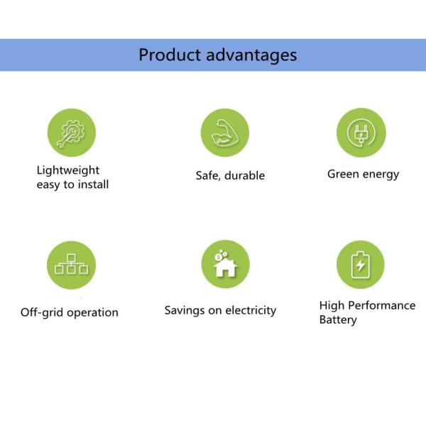 Home Appliances 48v 200ah Lithium Battery 51.2v With 5kva Inverter