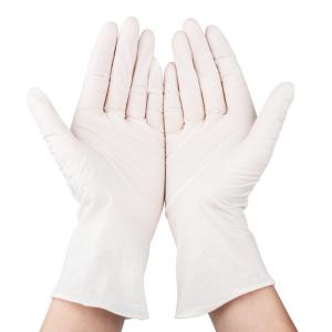 China Non Sterilized Waterproof Transparent Latex Examination Gloves Disposable wholesale