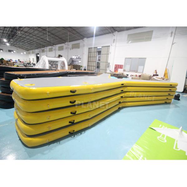 Inflatable Water Park Australia Floating Y Shape Inflatable Water Sports Y Pontoon Platform Parking Dock