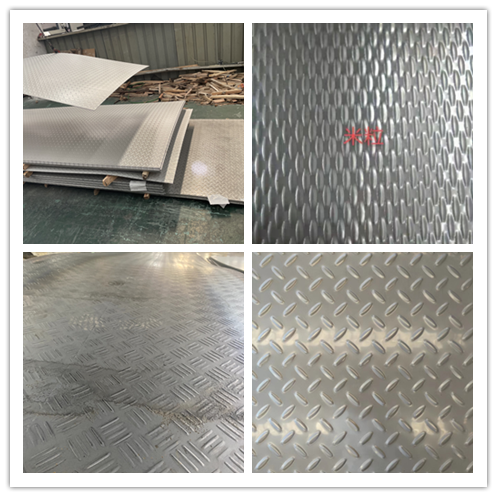 1mm Thickness Embossed Stainless Steel Sheet SUS 304 316 Material