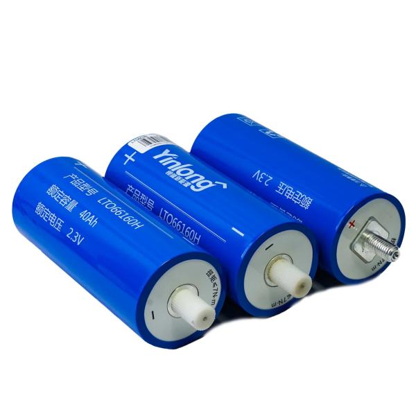 66160 LTO Battery Cell 2.3V 35Ah 2kg Weight for Solar Storage