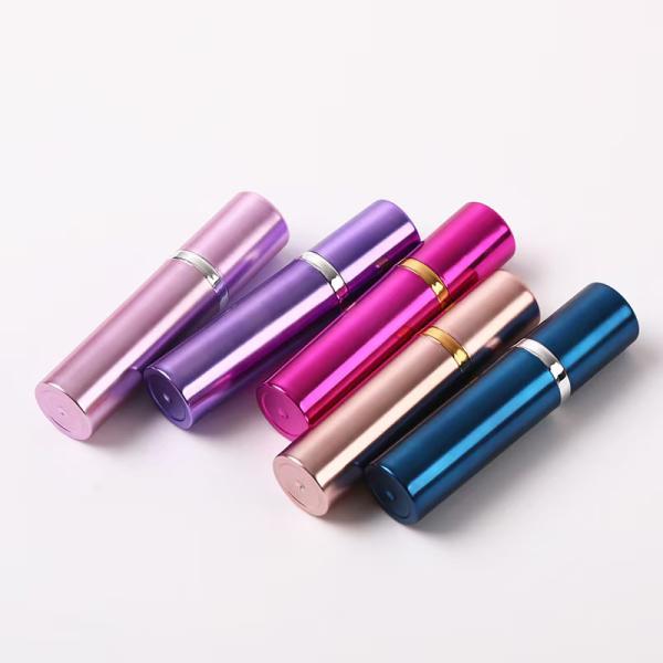 Luxury ABS 5ml Perfum Pen With Spray Pump With Top Filling Customized Colors