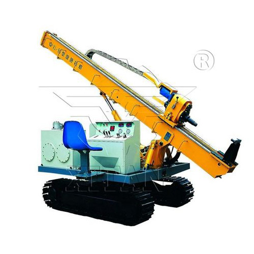 A Three-wing Bit and Crawler Chassis Loading Jet Grouting Drilling Rig for Dam