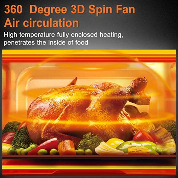 Kitchen Appliance Digital Air Fryer Multi Functional Dual Touch Screen