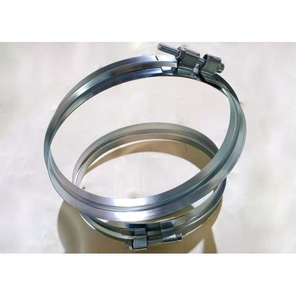 Wide Ring Galvanized Carbon Steel Pipe Havc Duct Pipe Clamp ,Galvanized Pipe Clamp