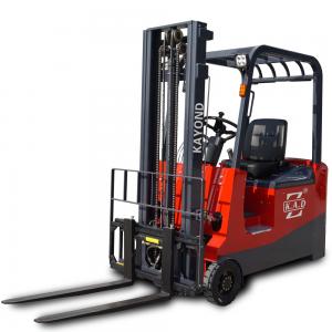 China CPD1530 1500kg 4 Wheel Compact Electric Battery Operated Forklift on sale