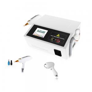 China Q Switched ND Yag Laser Pigmentation Removal 808NM Diode Laser 2 In 1 Machine wholesale