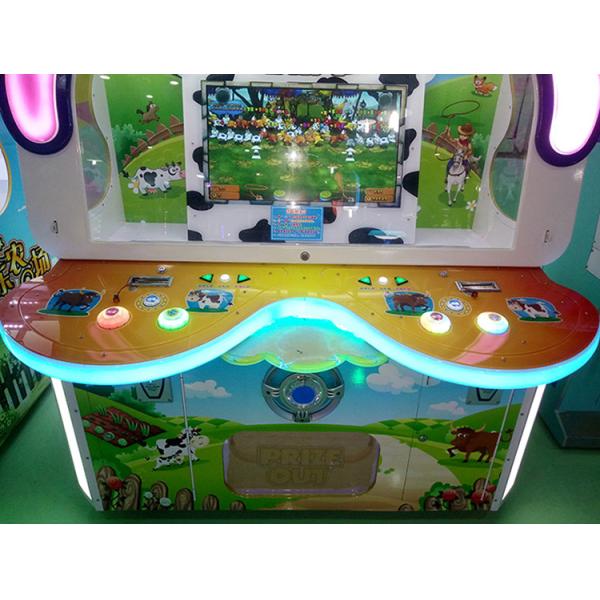 1 - 2 Player 32" HD LCD Screen Cow Game Machine For Entertainment Park
