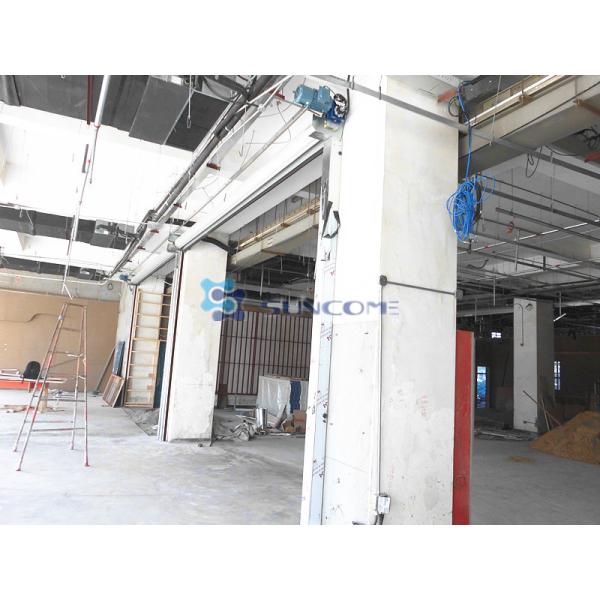 Automatic Industrial High Speed Shutter Door Colorful PVC Curtain