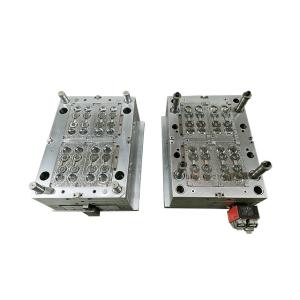 China D50mm double layer plastic PP flip cap injection mould in full hot runner for laminate tube package wholesale