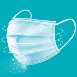 China Fabric Disposable Pollution Mask Three Layers Social Space Keeping Protection wholesale