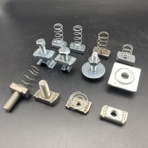 China Electrical Galvanized m6 m8 m10 m12 Custom Size Spring Nuts on sale