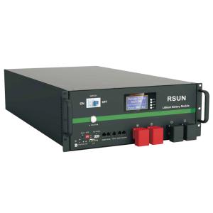 China 19 Inch Rack Mount LiFePO4 Battery 100AH 200AH 5120Wh 10240Wh Lithium Ion Battery Module wholesale