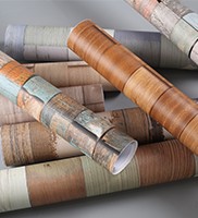 Dark Green Matt Vinyl Textured Cloth Wallpaper 68cm 136cm Damask Cloth Wall Paper