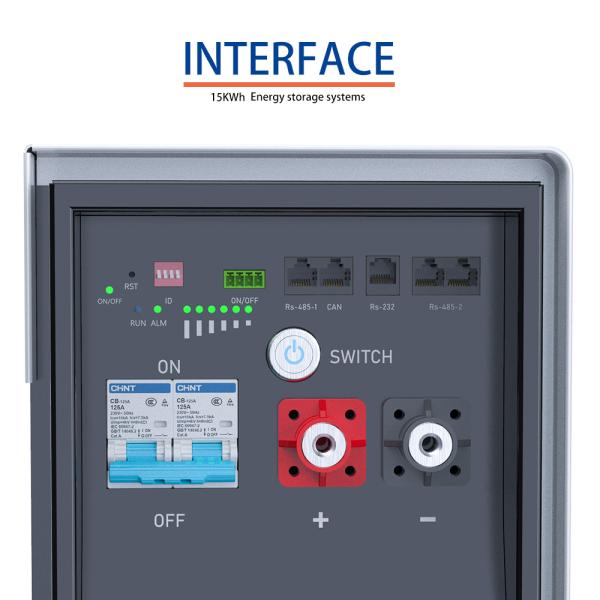 15Kwh 30Kwh 45Kwh 280Ah 560Ah 840Ah LiFePO4 Battery Backup for Hybrid Solar System