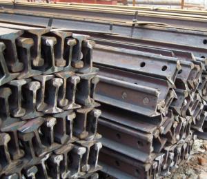 China Heavy Light Steel Railway Track CQC SGS Railroad Steel Rail For Mining U74 wholesale