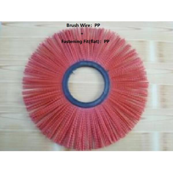 Bobcat Road Sweeper Snow Brush Easy Installation Snow Sweeper Brush PP Nylon Steel Mix Wire 275*915mm