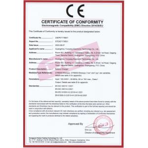 Guangzhou Yunyang Electronic Technology Co., Ltd. Certifications